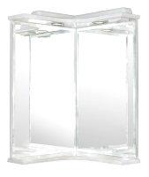 Аква Родос Глория зеркало для ванной 45 см (угловое)