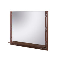 Аква Родос Бомонд зеркало для ванной 100 см (венге)