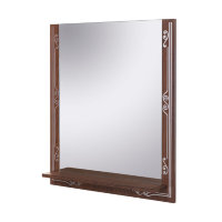 Аква Родос Бомонд зеркало для ванной 70 см (венге)